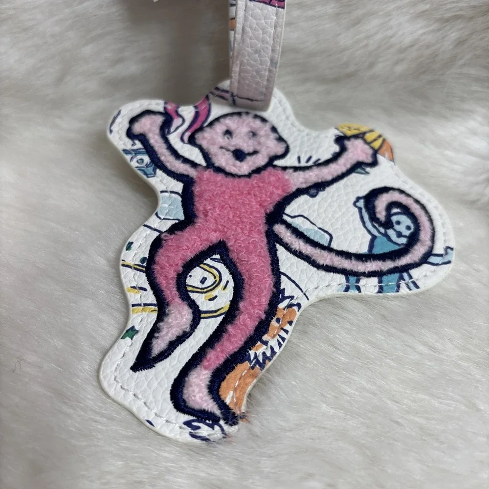 Roller Rabbit X Target Sea Life Monkey Luggage Tag NEW
